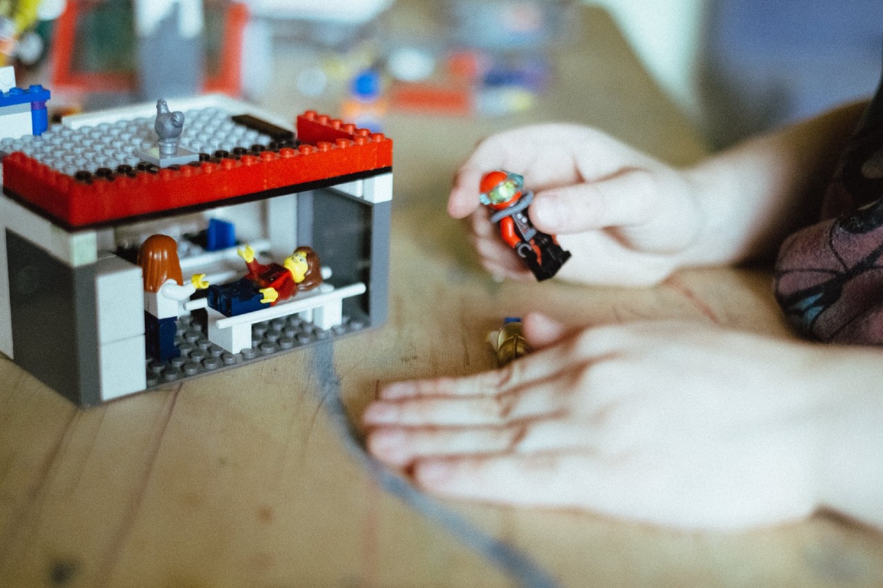 У Рафа много наборов Lego, но «Больница» из серии City — самый любимый.