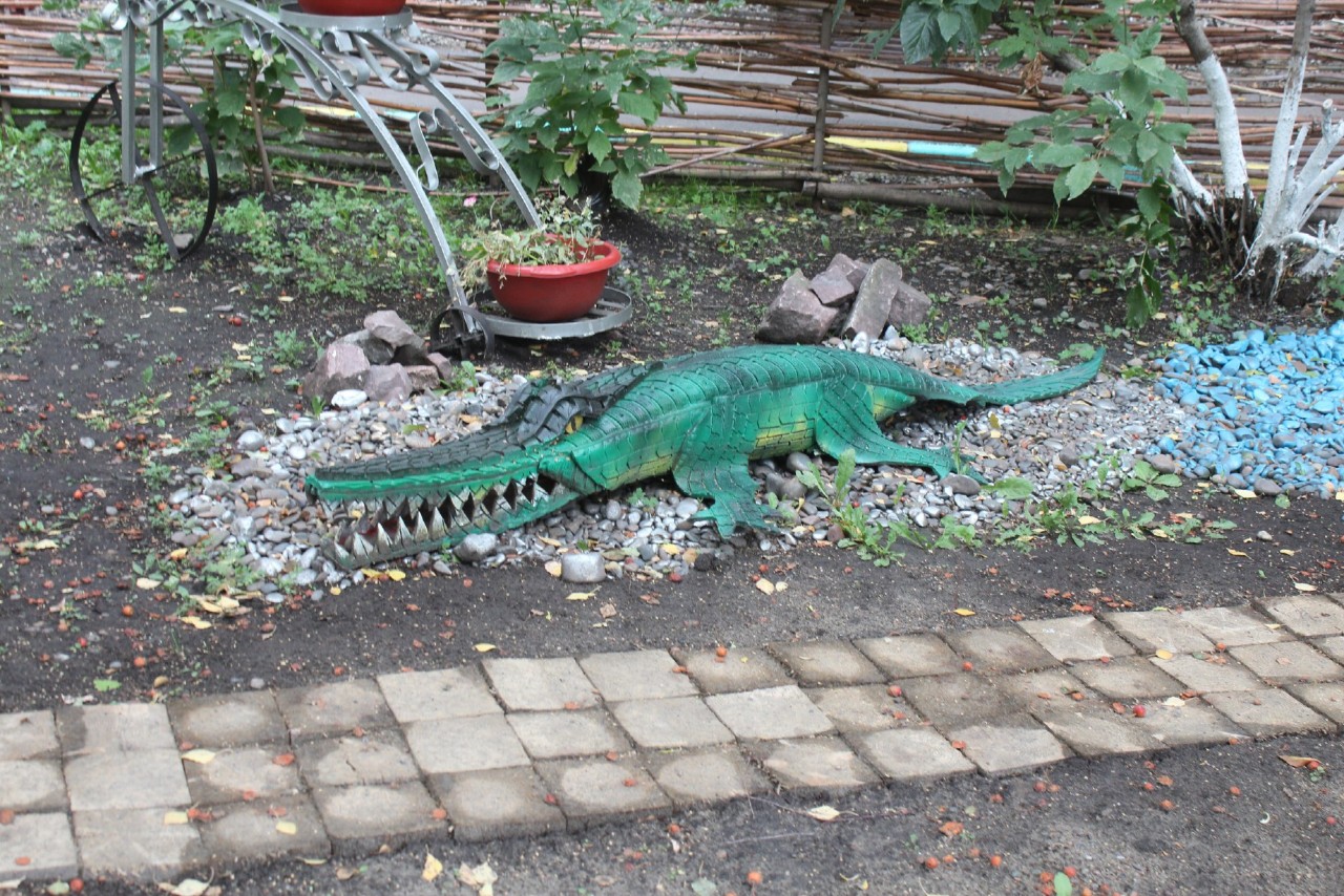 Двор в Красноярске.