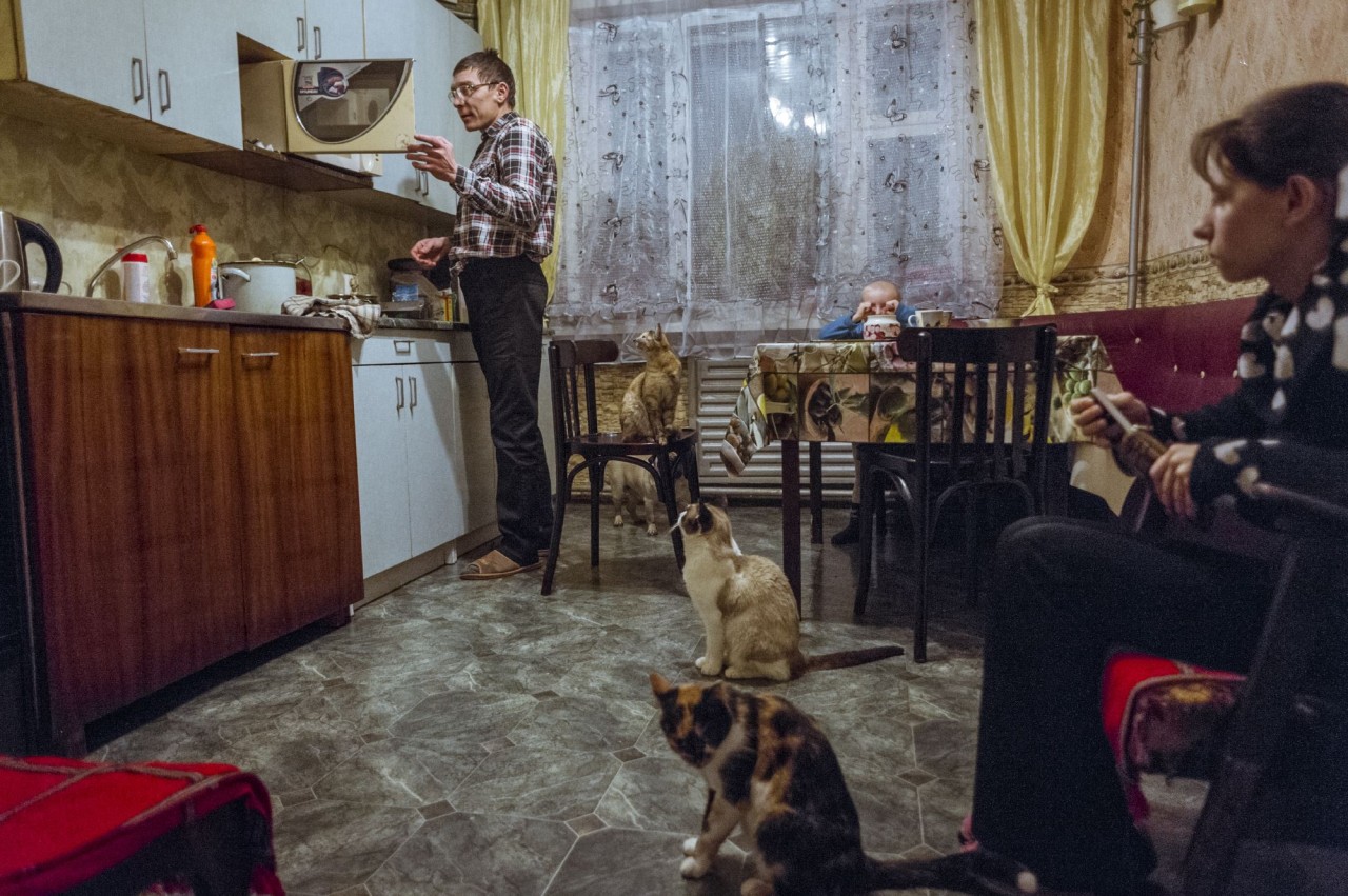 Женя с сестрой Светланой 