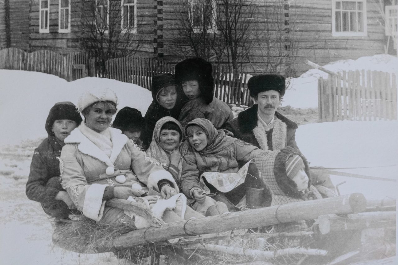 Фотография из музея Заозерья